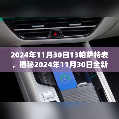 揭秘全新帕萨特表，技术革新与经典传承的交融之作（日期，2024年11月30日）