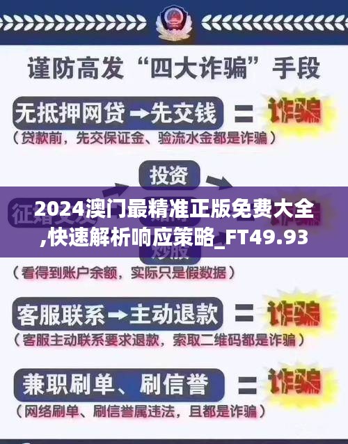 2024澳门最精准正版免费大全,快速解析响应策略_FT49.934-3