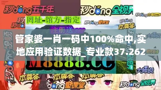 管家婆一肖一码中100%命中,实地应用验证数据_专业款37.262-5