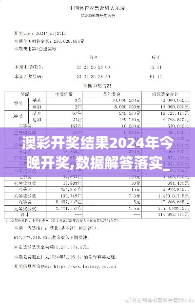 澳彩开奖结果2024年今晚开奖,数据解答落实_标准版73.491-5