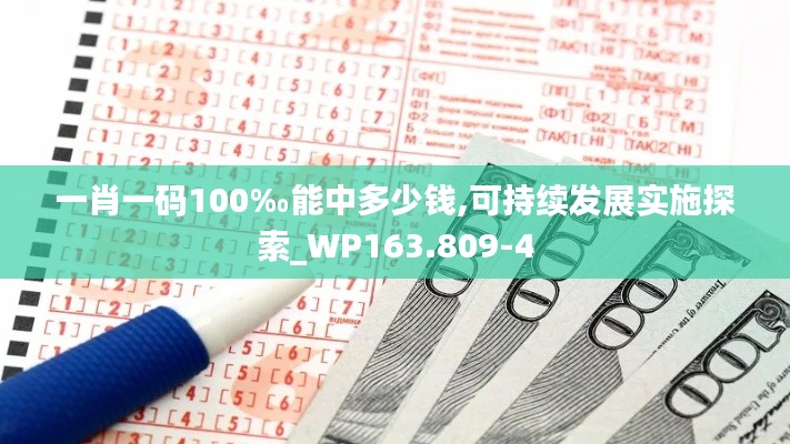 一肖一码100‰能中多少钱,可持续发展实施探索_WP163.809-4