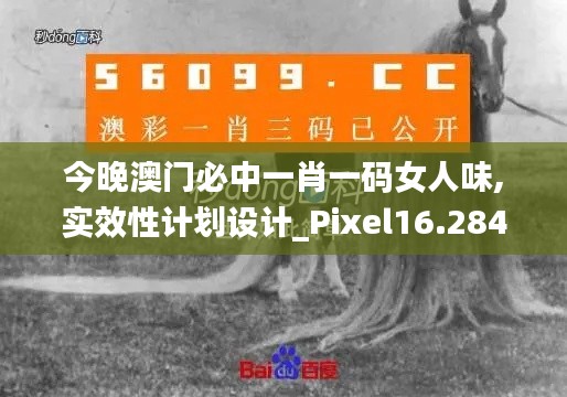 今晚澳门必中一肖一码女人味,实效性计划设计_Pixel16.284-2