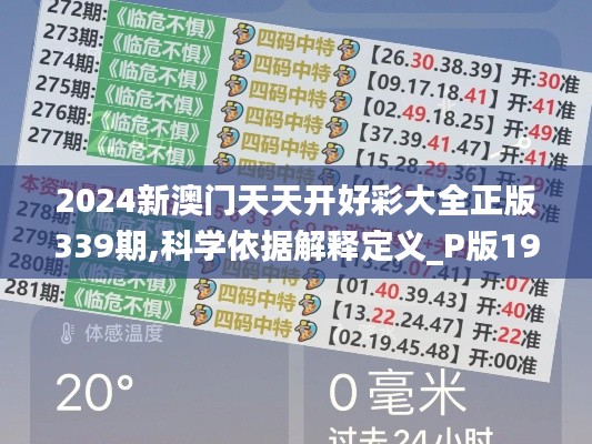 2024新澳门天天开好彩大全正版339期,科学依据解释定义_P版19.112-5