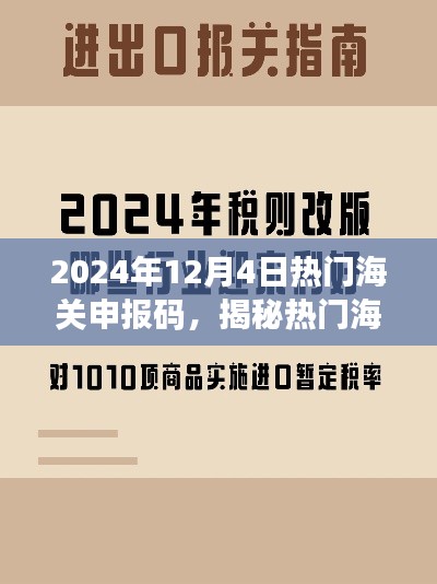 揭秘热门海关申报码，洞察2024年海关申报新趋势与热门代码解析