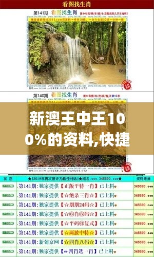 新澳王中王100%的资料,快捷问题处理方案_SP19.237