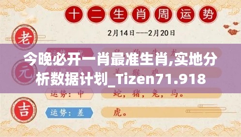 今晚必开一肖最准生肖,实地分析数据计划_Tizen71.918