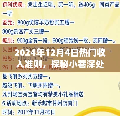 探秘小巷深处的特色小店，揭秘热门收入准则背后的故事与特色收入秘籍（2024年12月4日）