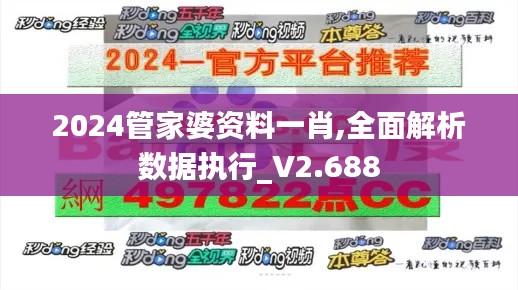 2024管家婆资料一肖,全面解析数据执行_V2.688