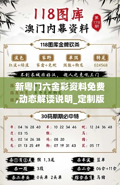 新粤门六舍彩资料免费,动态解读说明_定制版4.987