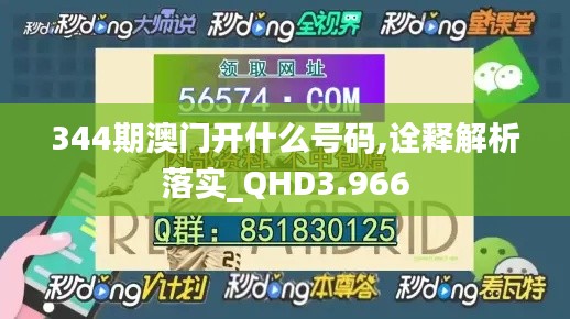 344期澳门开什么号码,诠释解析落实_QHD3.966