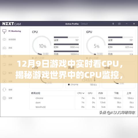 揭秘游戏世界中的CPU监控，实时观察洞悉性能奥秘的奥秘揭秘之旅