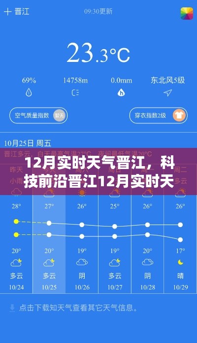 晋江12月实时天气与科技前沿APP，智能掌控天气的数字革新