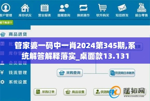 管家婆一码中一肖2024第345期,系统解答解释落实_桌面款13.131