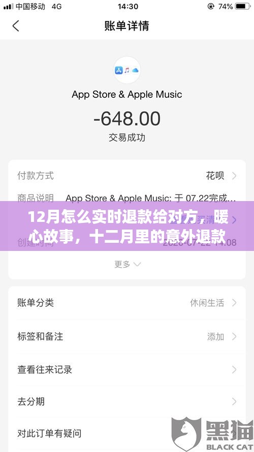 暖心故事，十二月里的意外退款与友情的暖冬实时退款指南