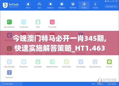 今晚澳门特马必开一肖345期,快速实施解答策略_HT1.463