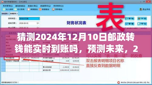 2024年邮政转账实时到账预测，未来可能性分析与展望