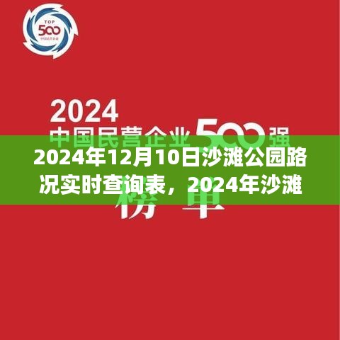 沙滩公园之旅，路况实时查询与成长之路的自信成就（2024年）