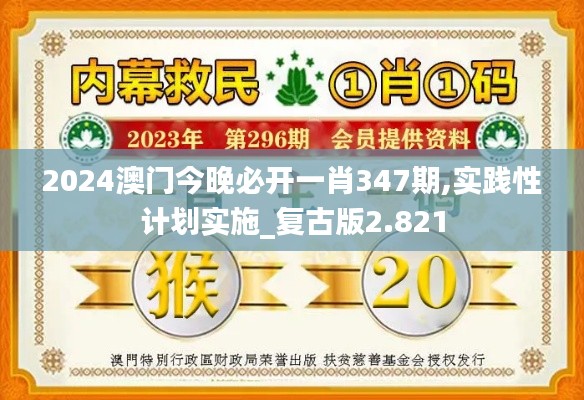 2024澳门今晚必开一肖347期,实践性计划实施_复古版2.821