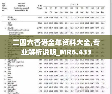 二四六香港全年资料大全,专业解析说明_MR6.433