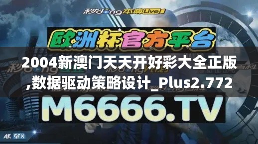 2004新澳门天天开好彩大全正版,数据驱动策略设计_Plus2.772