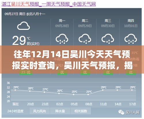 揭秘往年今日吴川天气预报，实时气象动态与天气回顾分析