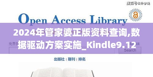 2024年管家婆正版资料查询,数据驱动方案实施_Kindle9.124