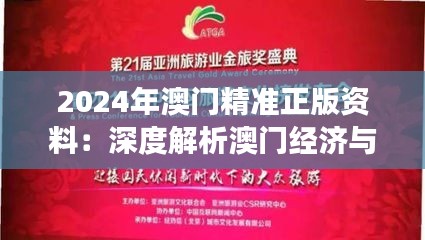 2024年澳门精准正版资料：深度解析澳门经济与文化展望