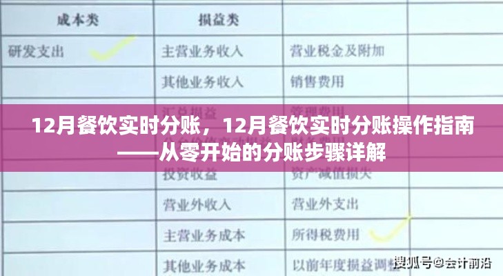从零开始的餐饮实时分账操作指南，12月餐饮分账步骤详解