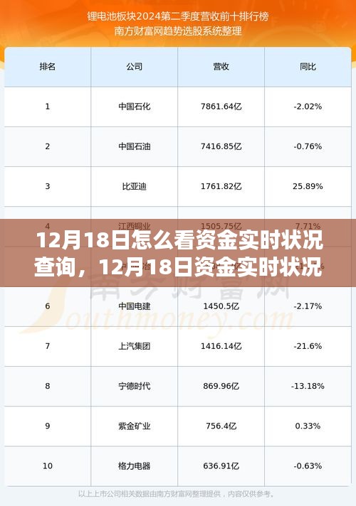 12月18日资金实时状况查询系统深度评测及实时查询指南