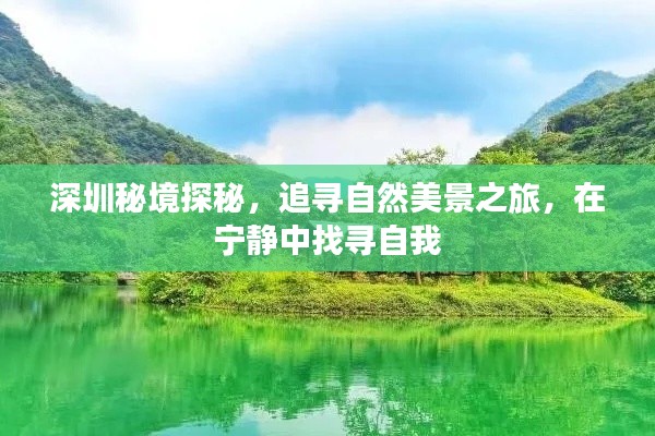 深圳秘境探秘，自然美景之旅，寻找内心的宁静