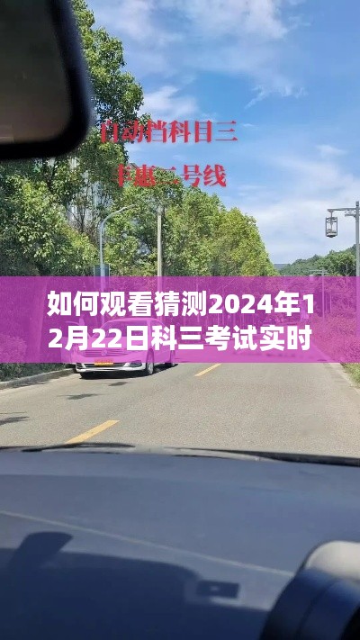 初学者与进阶用户指南，如何观看科三考试实时直播，预测2024年12月22日考试动态