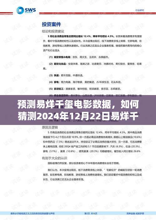 易烊千玺电影数据预测，入门指南揭秘如何猜测2024年实时电影数据