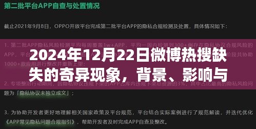 2024年微博热搜缺失背后的奇异现象，背景、影响与时代印记