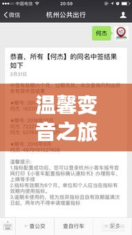 温馨变音之旅，实时变音设置小课堂与友情故事的交织，12月22日特别分享日