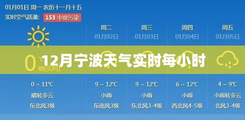 宁波天气预报，十二月实时天气状况及每小时更新