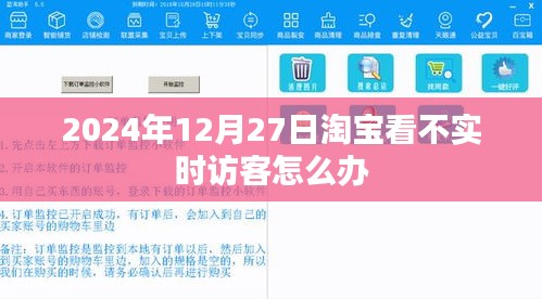 淘宝无法实时查看访客？解决方法分享