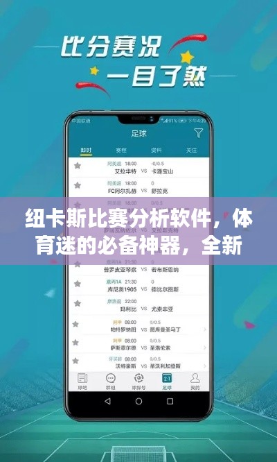 纽卡斯比赛分析软件，体育迷的必备神器，全新视角赋能观赛体验