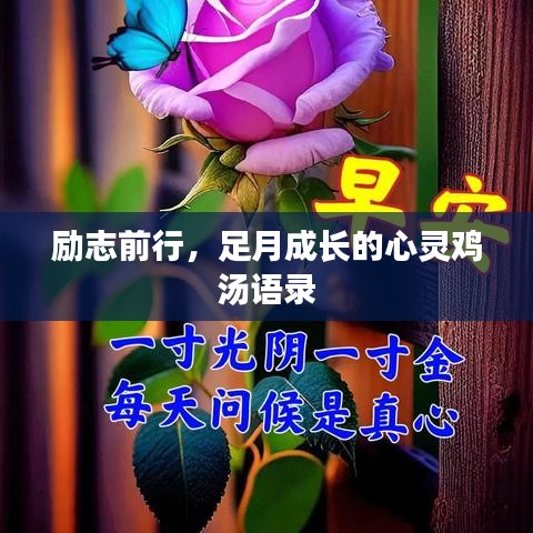 励志前行，足月成长的心灵鸡汤语录