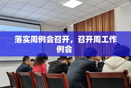 落实周例会召开，召开周工作例会 