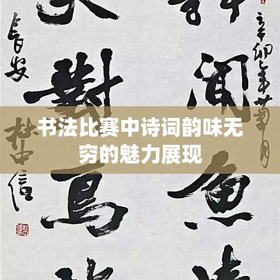 书法比赛中诗词韵味无穷的魅力展现