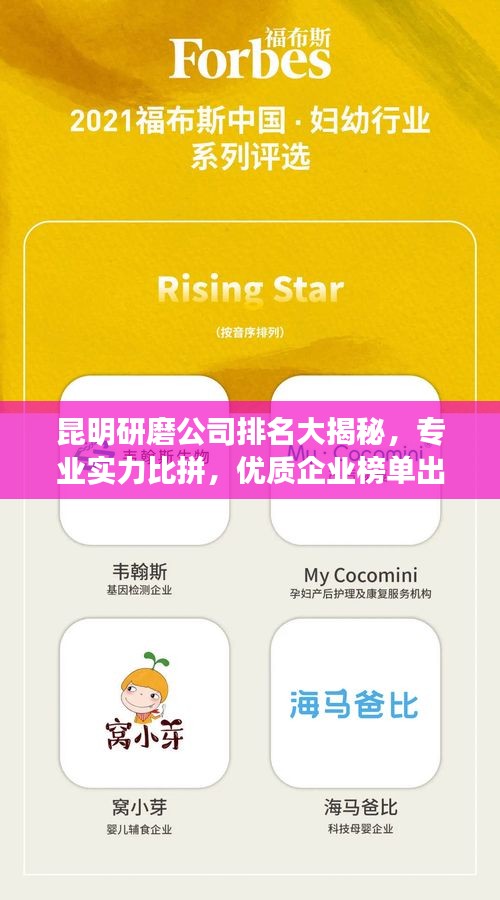 昆明研磨公司排名大揭秘，专业实力比拼，优质企业榜单出炉！