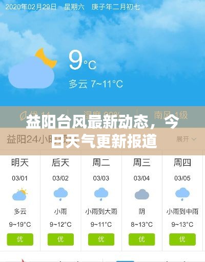 益阳台风最新动态，今日天气更新报道