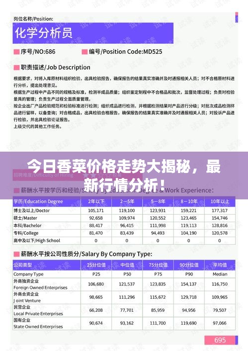 今日香菜价格走势大揭秘，最新行情分析！